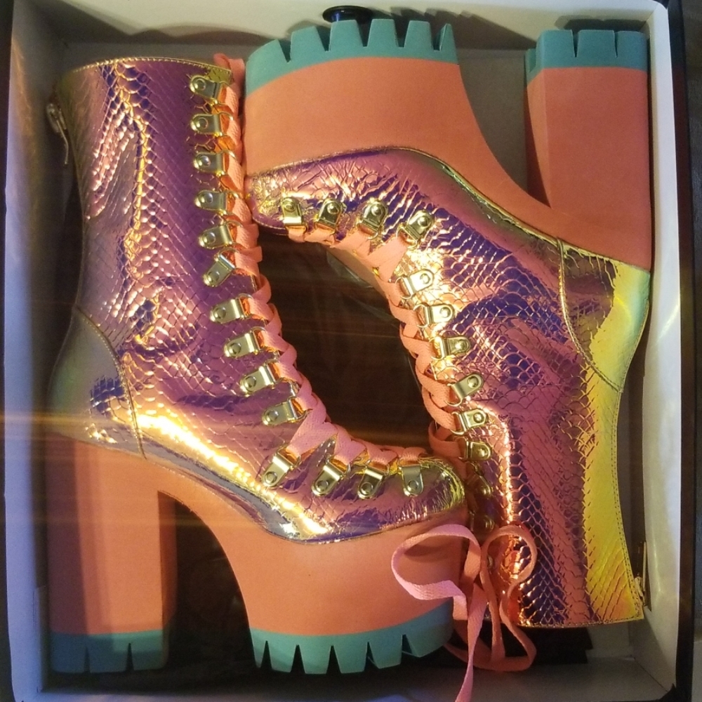 Platform Rave Boots